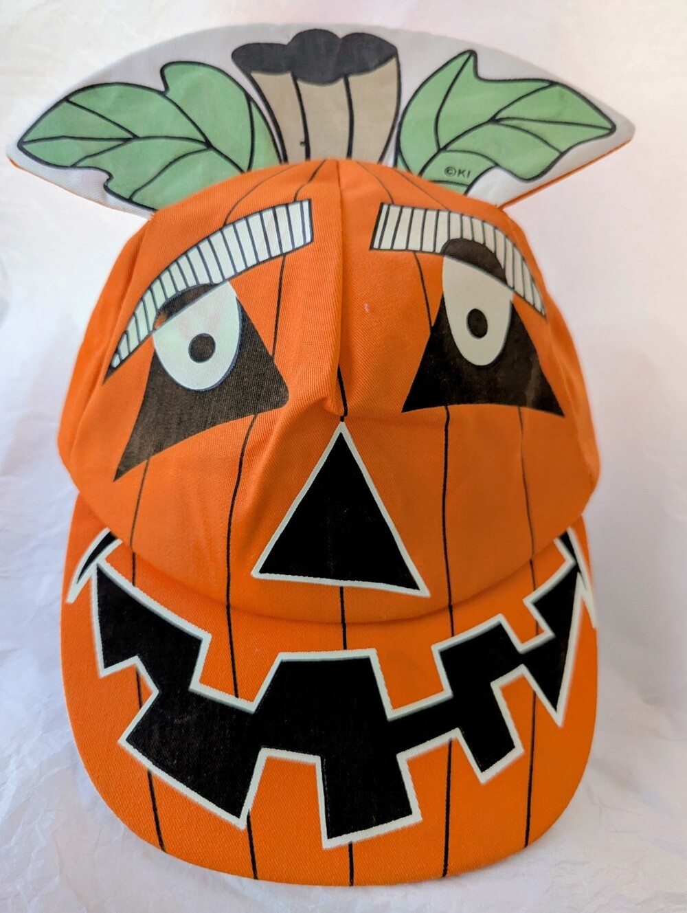 Vintage Jack O' Lantern Costume Hat